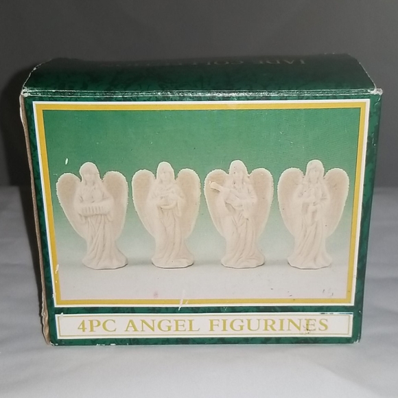 Jade Collection 4 Piece Angel Figurines - Picture 11 of 11